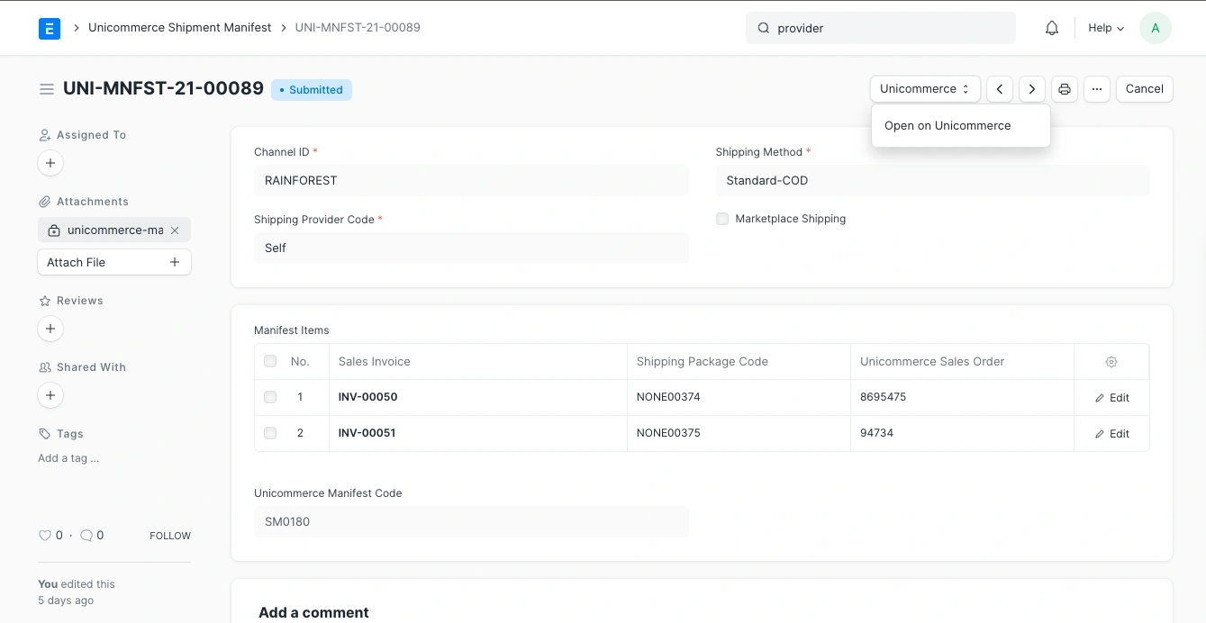 Unicommerce Unicommerce